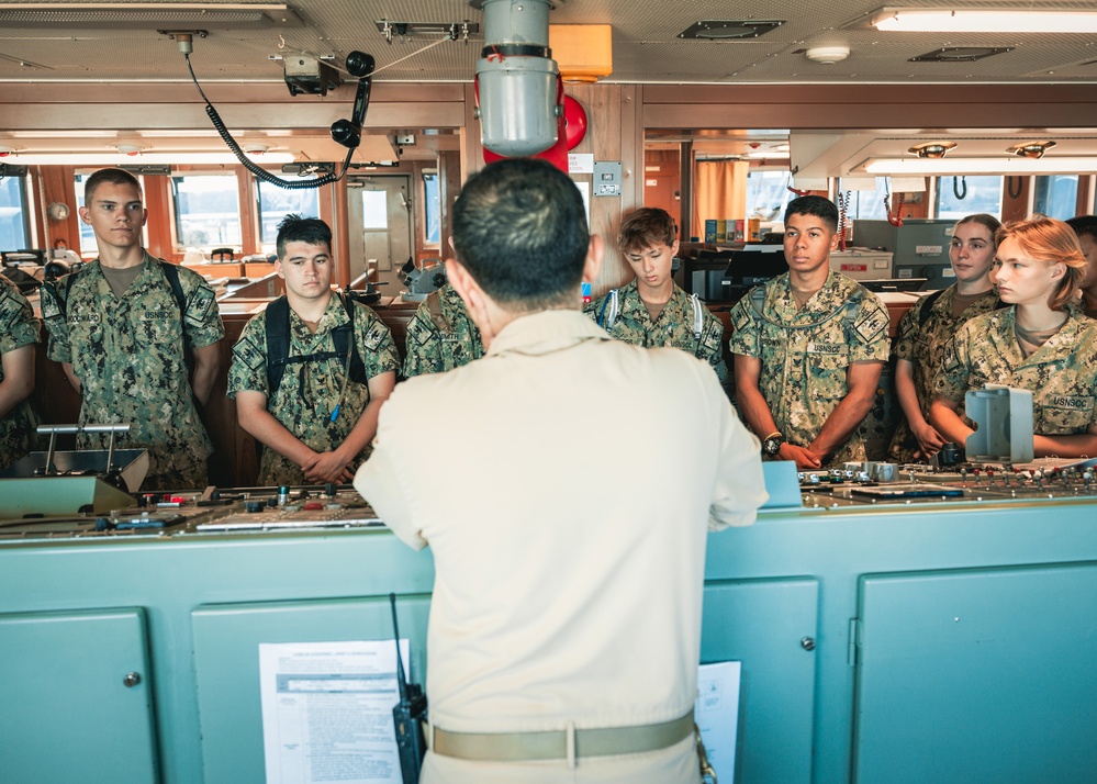 Military Sealift Command Hosts U.S., International Naval Sea Cadets