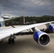 Airmen from the 87th and 721st Aerial Port Squadrons move explosive cargo at Ramstein Air Base, Germany