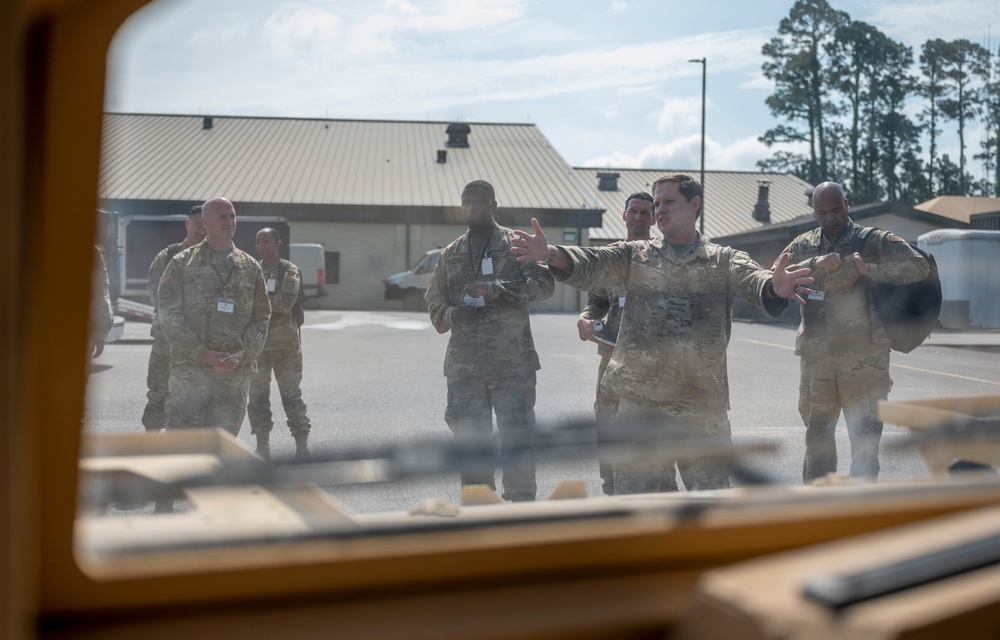 Air Force Senior Enlisted Leaders Visit AFSOC