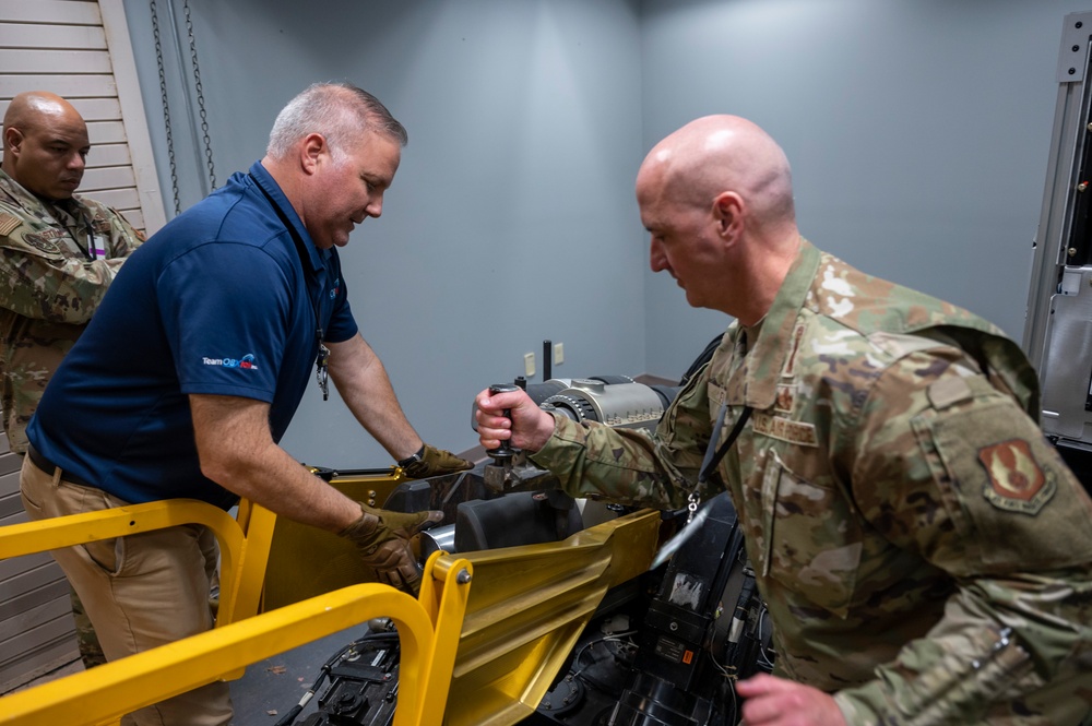 Air Force Senior Enlisted Leaders Visit AFSOC