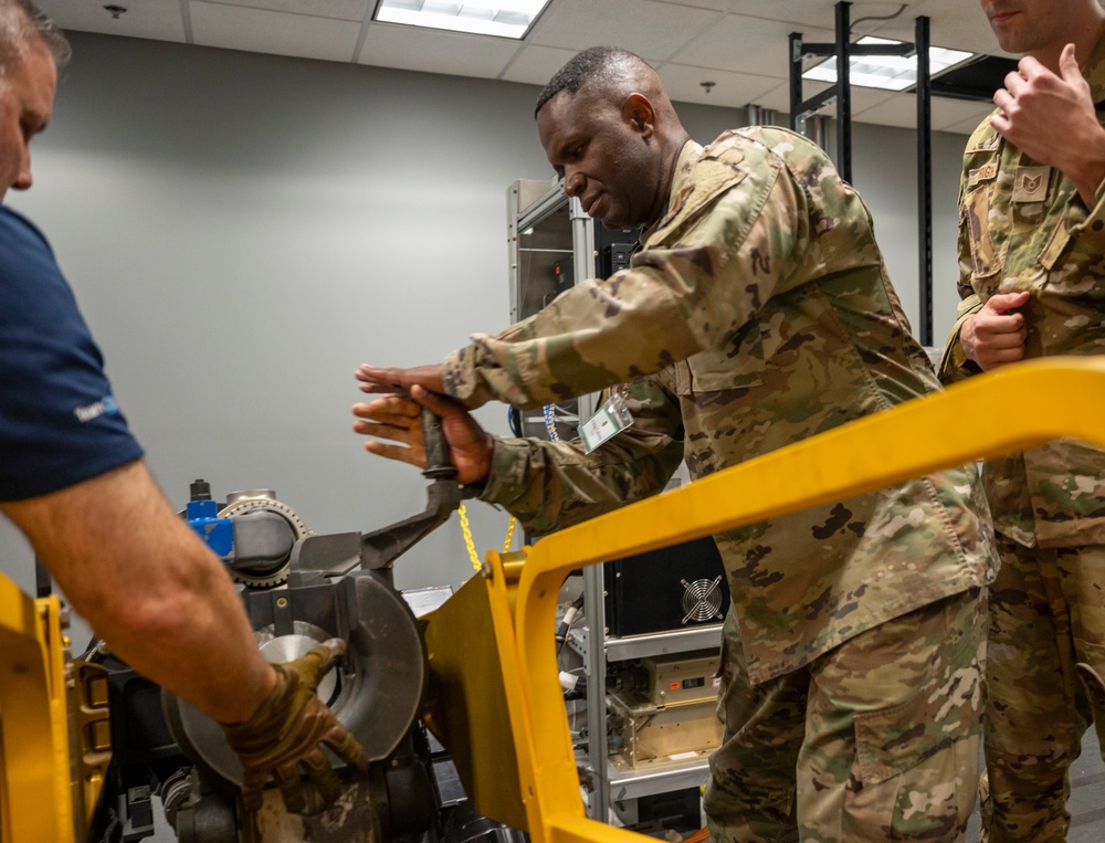 Air Force Senior Enlisted Leaders Visit AFSOC