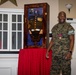 U.S. Marine Master Gunnery Sgt. Adonte Houston retires after 28 years of service