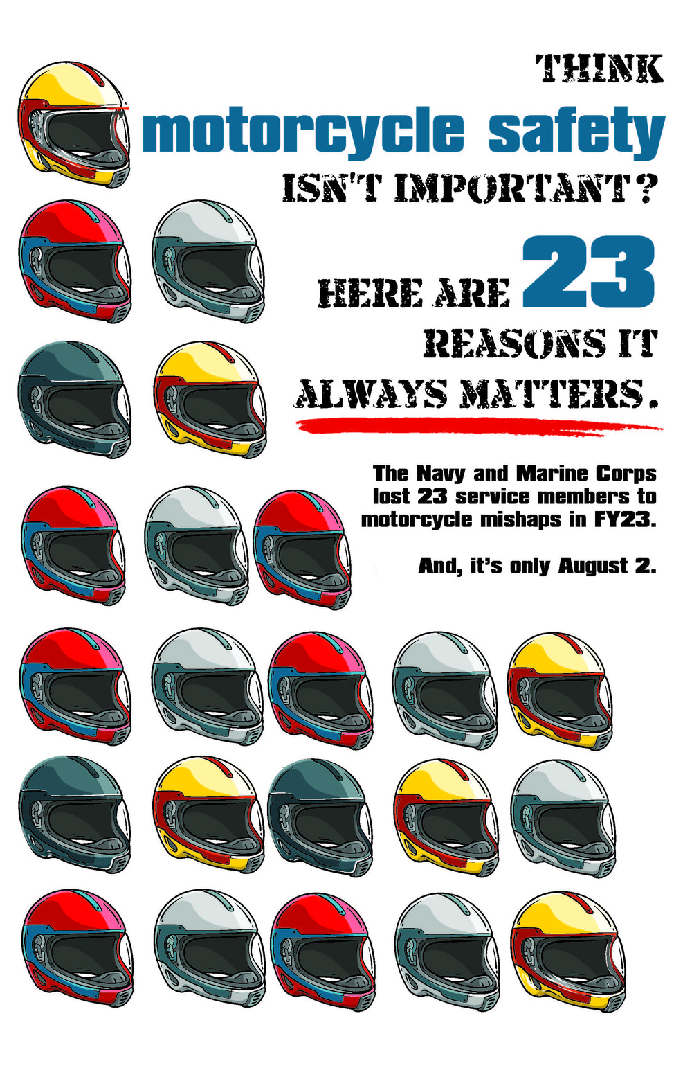 23 Reasons Motorcycle Safety Matters