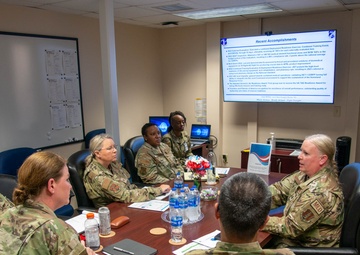 Director of Air National Guard Medical Service visits 192nd Medical Group