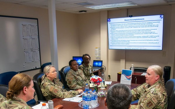Director of Air National Guard Medical Service visits 192nd Medical Group