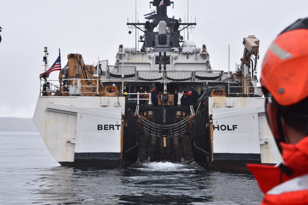 Coast Guard Cutter Bertholf conducts120-day Bering Sea patrol