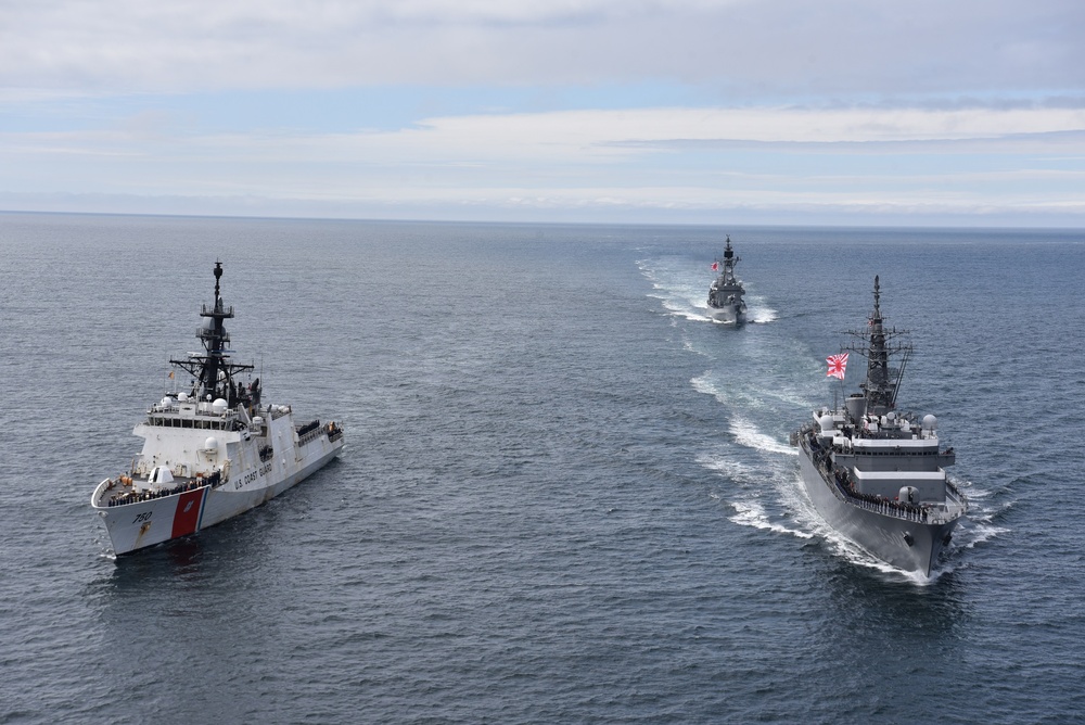 Coast Guard Cutter Bertholf conducts120-day Bering Sea patrol