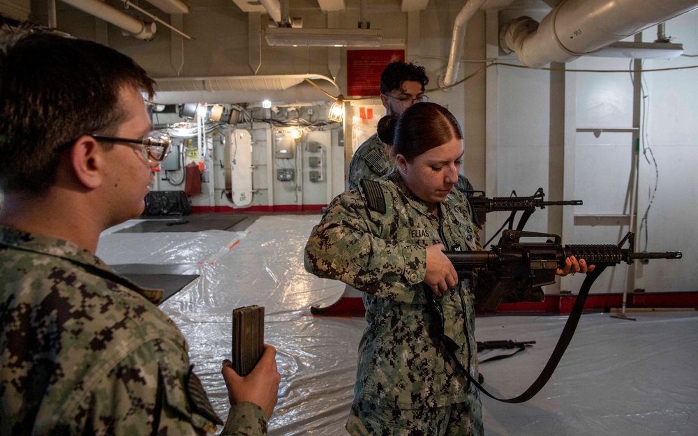 USS Essex In-Port Operations