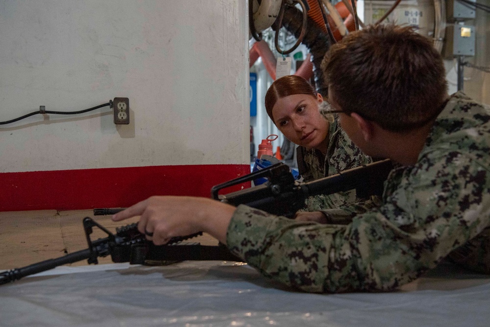 USS Essex In-Port Operations