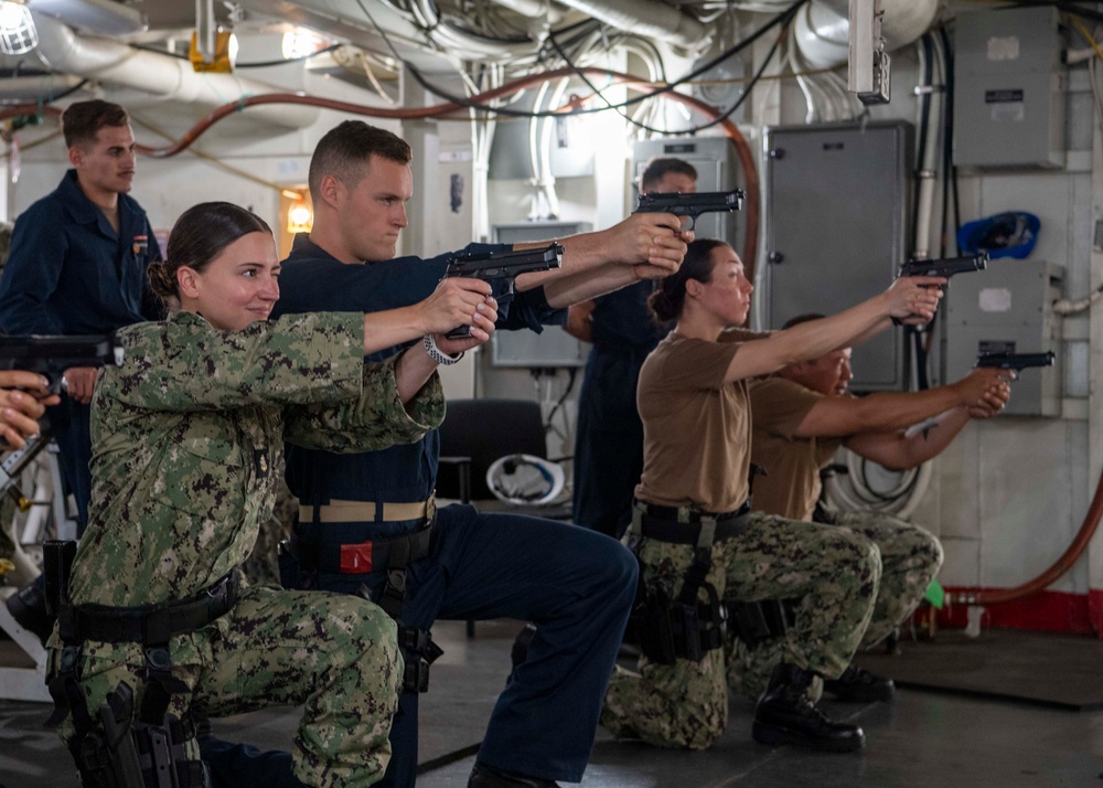 USS Essex In-Port Operations