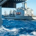 USS Ronald Reagan (CVN 76) conducts fueling-at-sea with USNS Rappahannock (T-AO 204)