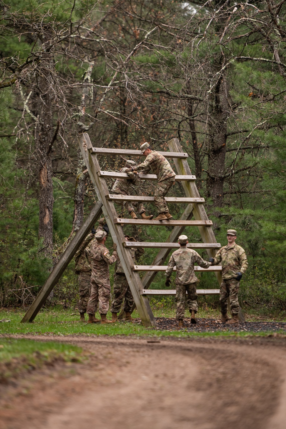 The 300th Military Police Brigade hold Spartan Warrior IV at Fort McCoy, WI.