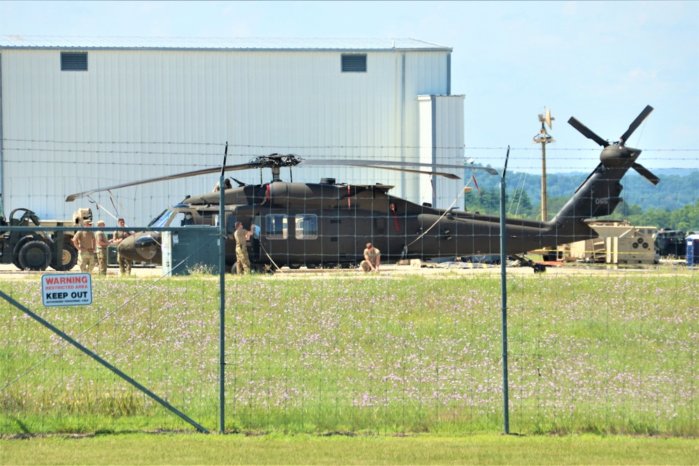 Training ops for Wisconsin National Guard’s 2023 eXportable Combat Training Capability exercise