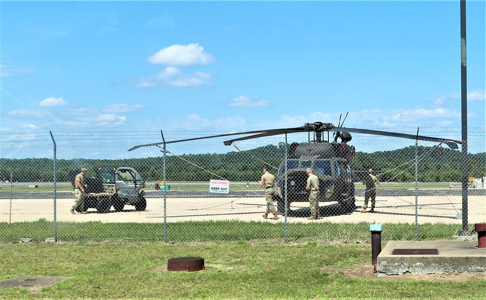 Training ops for Wisconsin National Guard’s 2023 eXportable Combat Training Capability exercise