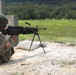 M249 light machine gun weapons qualification at Fort Indiantown Gap