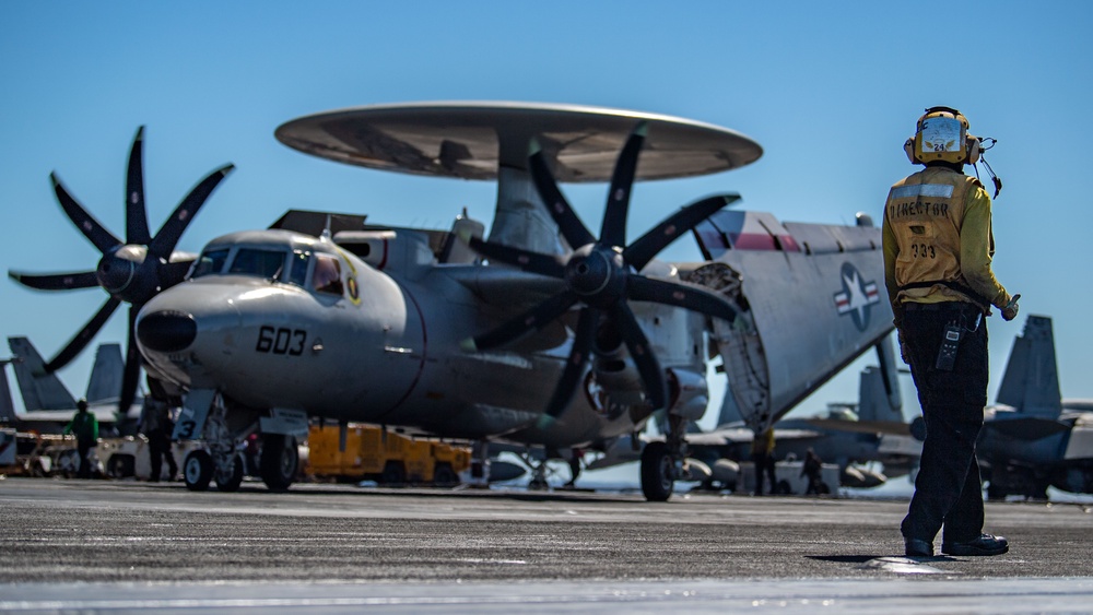 USS Ronald Reagan (CVN 76) Sailors conduct daily operations