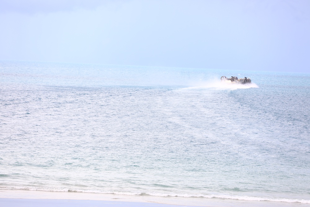 Landing Craft Air Cushion 80 Leaves Stanage Bay