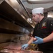 USS Ronald Reagan (CNV 76) Sailors prepare breakfast in the wardroom