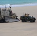 31st Marine Expeditionary Unit Directs Vehicles During Amphibious Landing