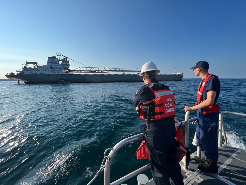 UPDATE: Coast Guard, agencies continue response to diesel spill on Lake Michigan