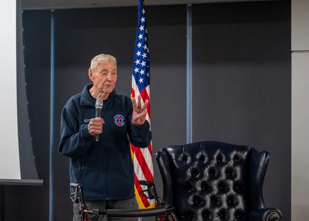 CMSAF #5 Robert Gaylor shares “three words” with 59th MDW