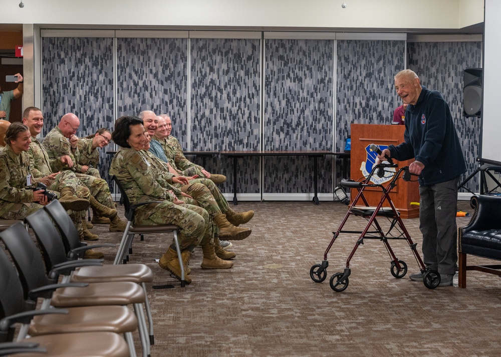 CMSAF #5 Robert Gaylor shares “three words” with 59th MDW