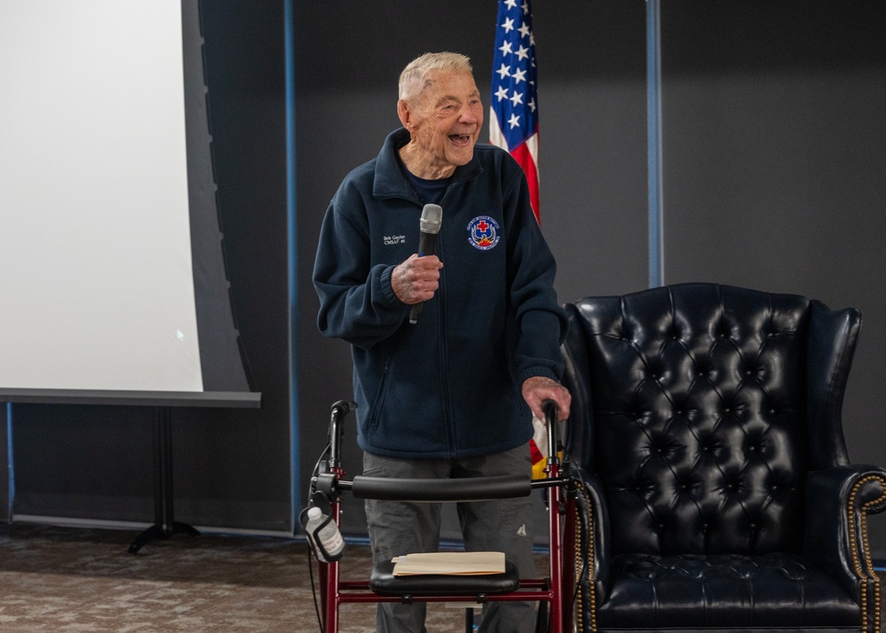 CMSAF #5 Robert Gaylor shares “three words” with 59th MDW