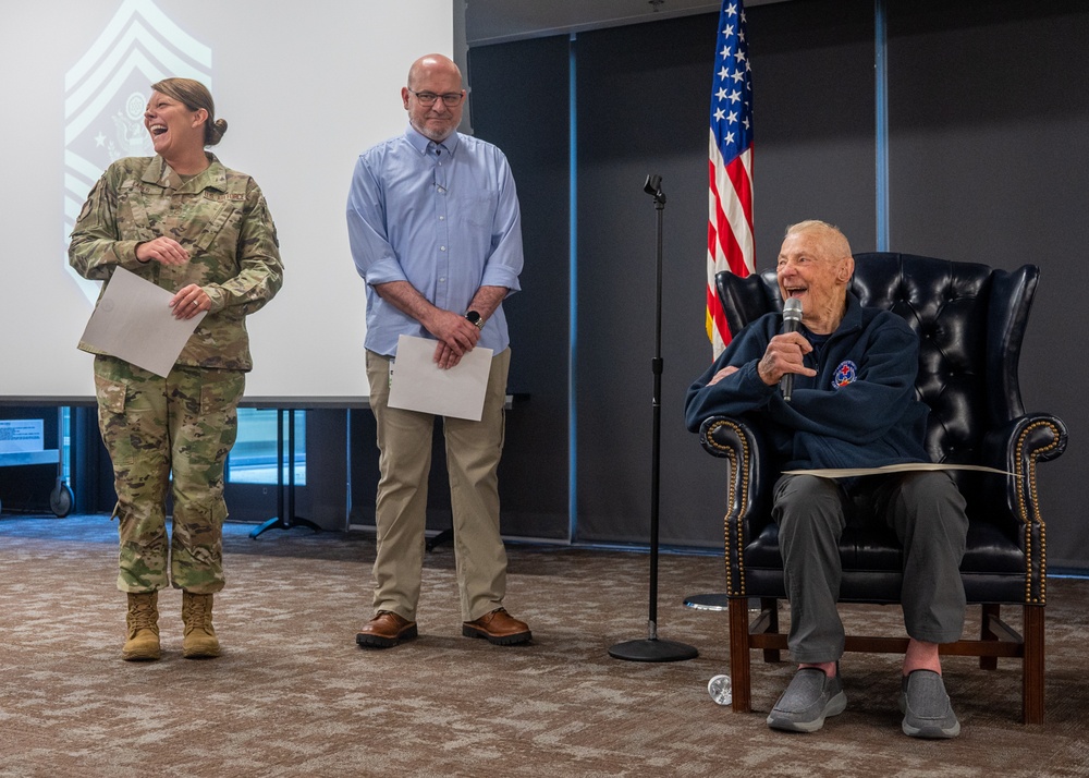 CMSAF #5 Robert Gaylor shares “three words” with 59th MDW