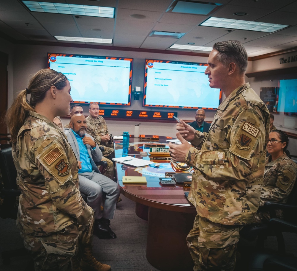 First ever 688th Cyberspace Wing CAG is coined