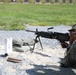 M249 light machine gun weapons qualification at Fort Indiantown Gap