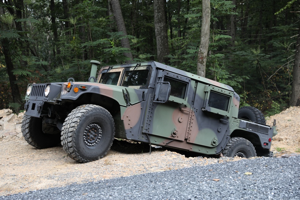 Humvee training