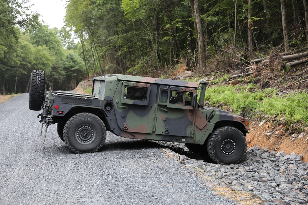 Humvee training