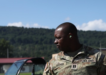 CH-47 Chinook helicopter preflight check