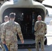 CH-47 Chinook helicopter preflight check