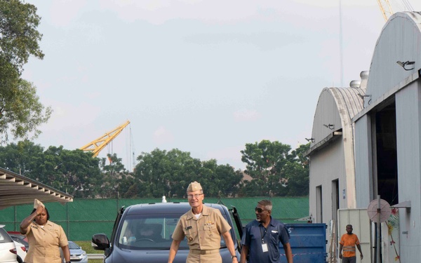 Judge Advocate General of the Navy Visit