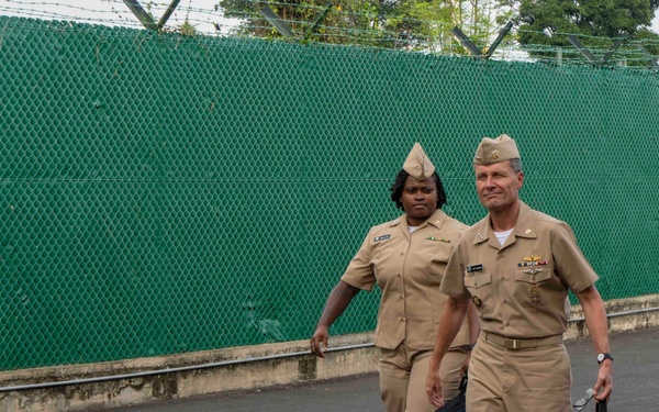 Judge Advocate General of the Navy Visit