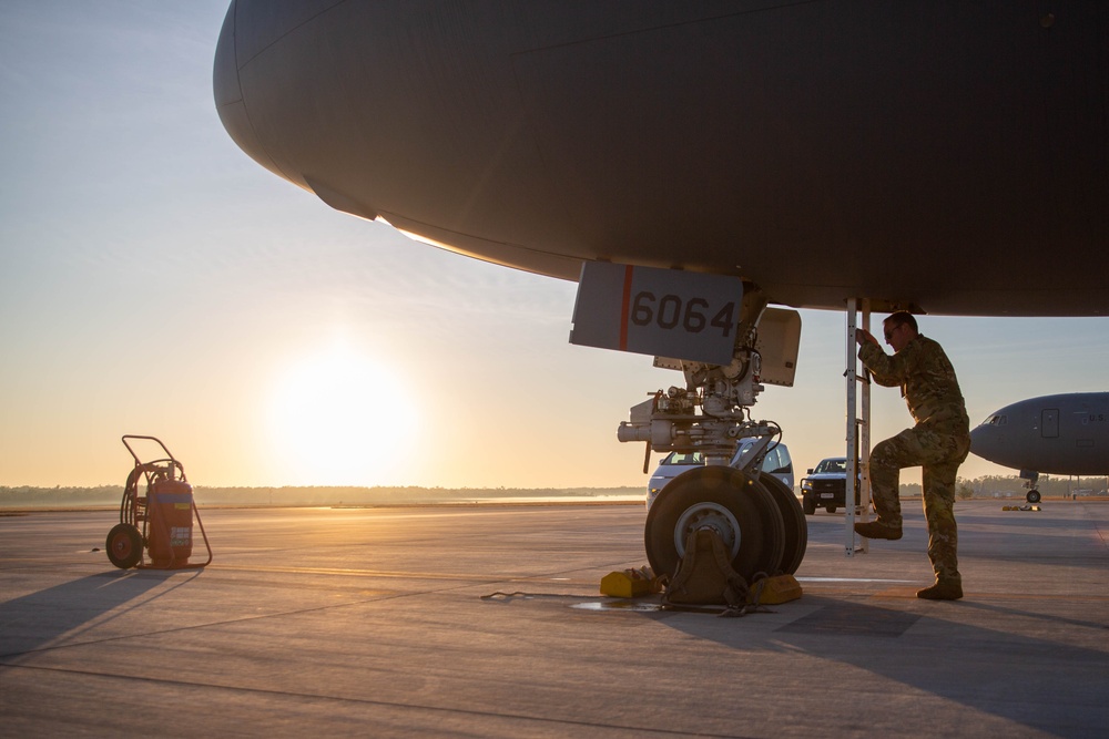 USAF KC-46A Pegasus Refuels RAAF F-35 Lightning