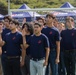 Marine Corps Poolees Swear In at Torero Stadium