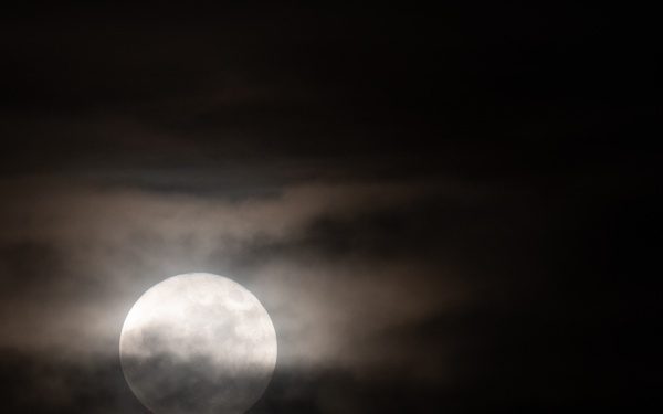 Sunsets and the Super Moon at MacDill