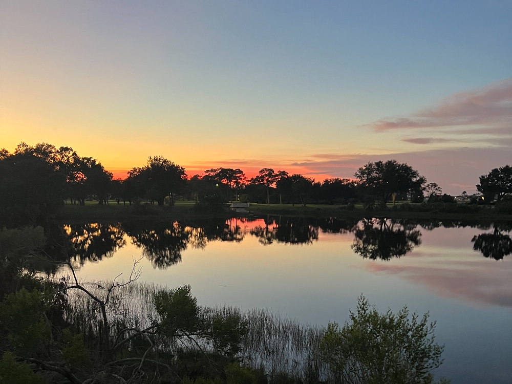 Sunsets and the Super Moon at MacDill