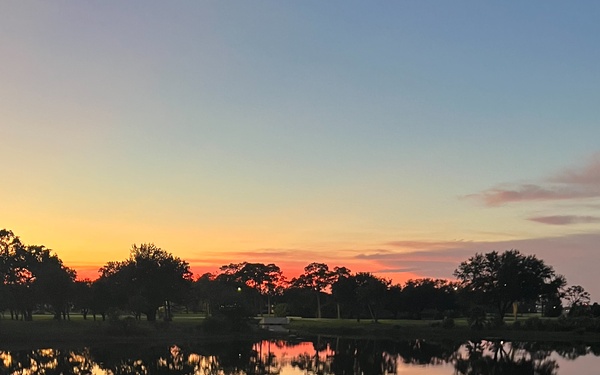 Sunsets and the Super Moon at MacDill