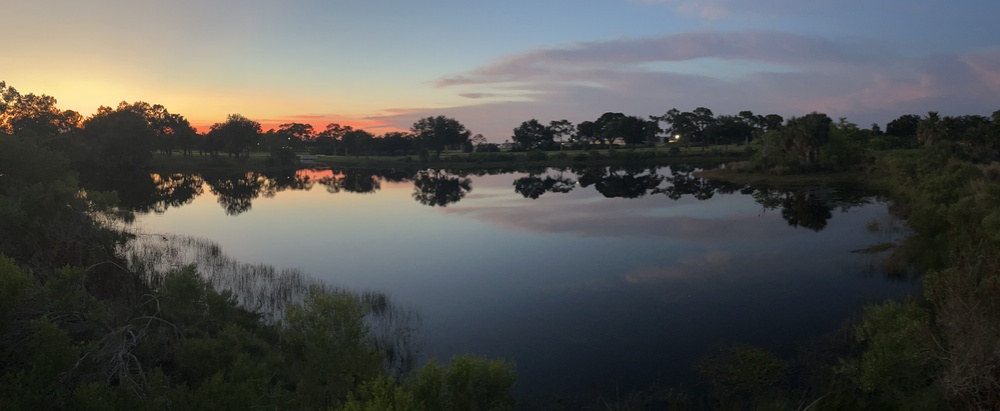 Sunsets and the Super Moon at MacDill
