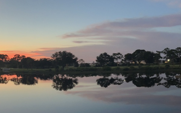 Sunsets and the Super Moon at MacDill