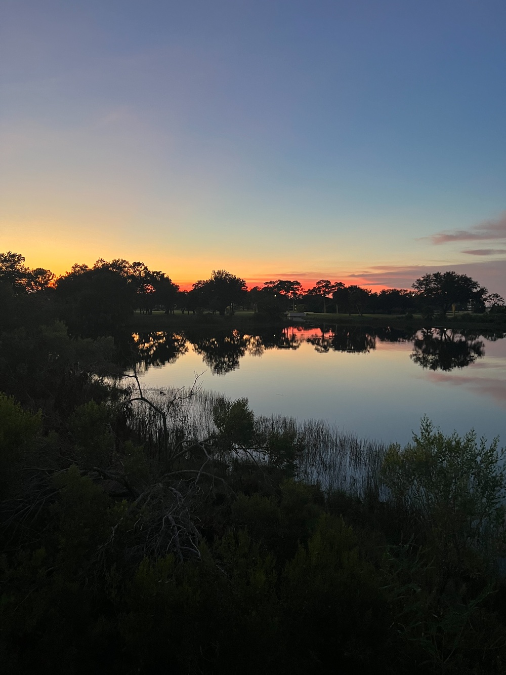 Sunsets and the Super Moon at MacDill