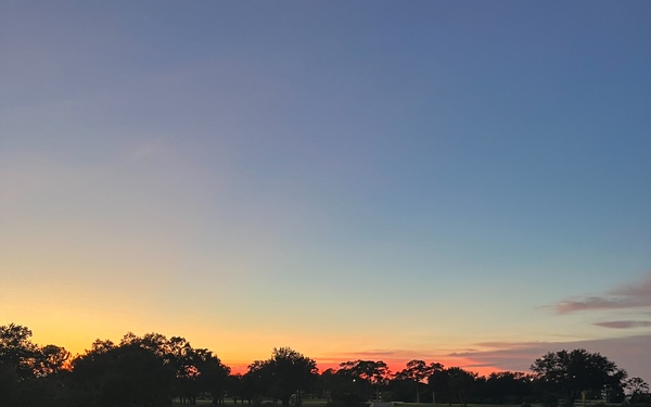 Sunsets and the Super Moon at MacDill