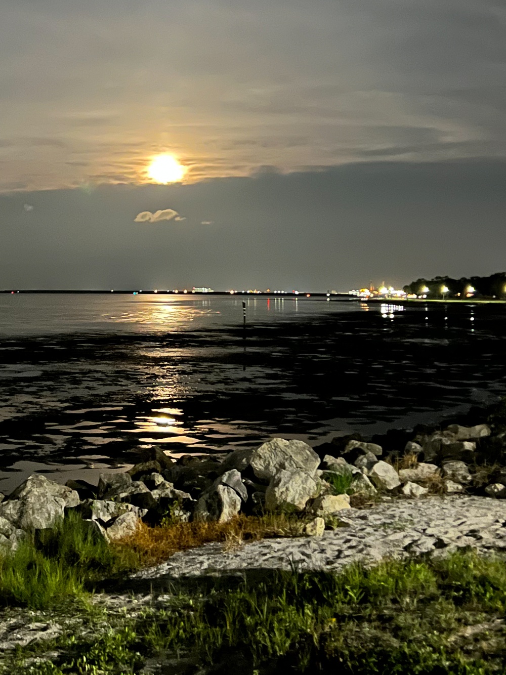 Sunsets and the Super Moon at MacDill