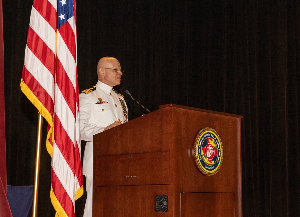 Navy Medicine Readiness and Training Command Quantico change of command