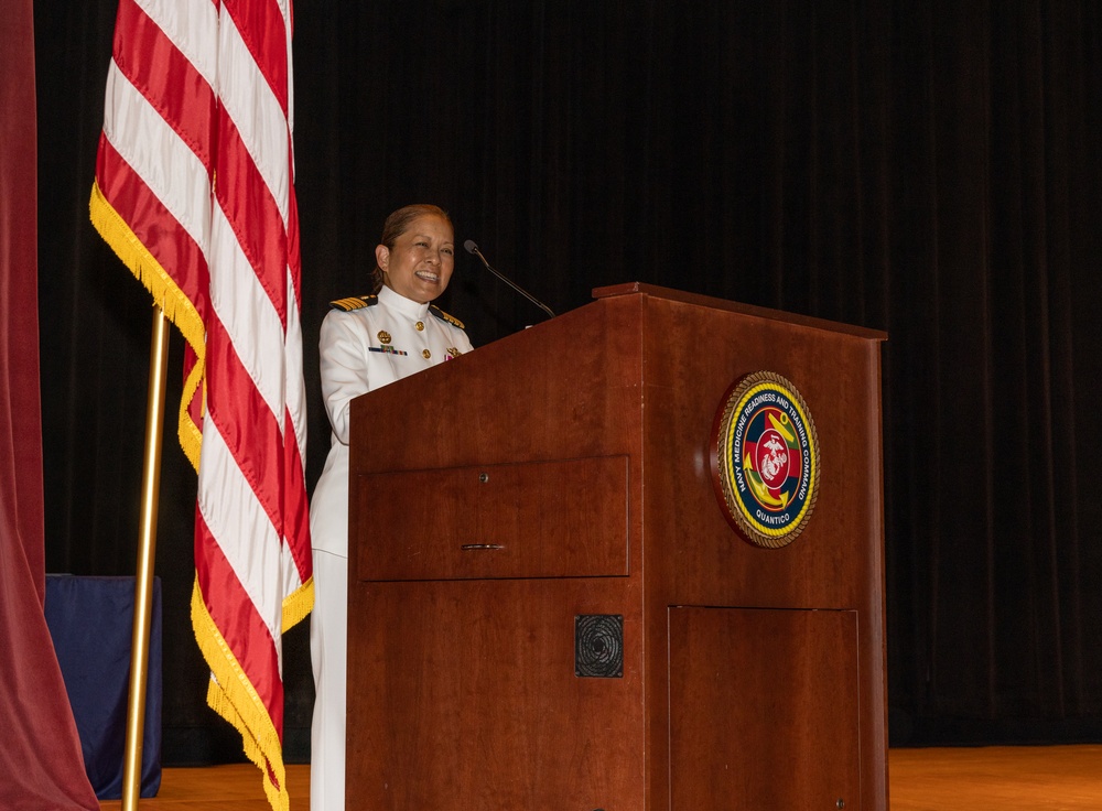 Navy Medicine Readiness and Training Command Quantico change of command