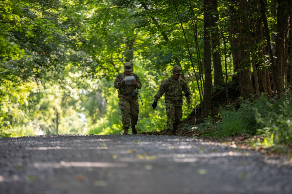 Fort Drum Land Navigation Training