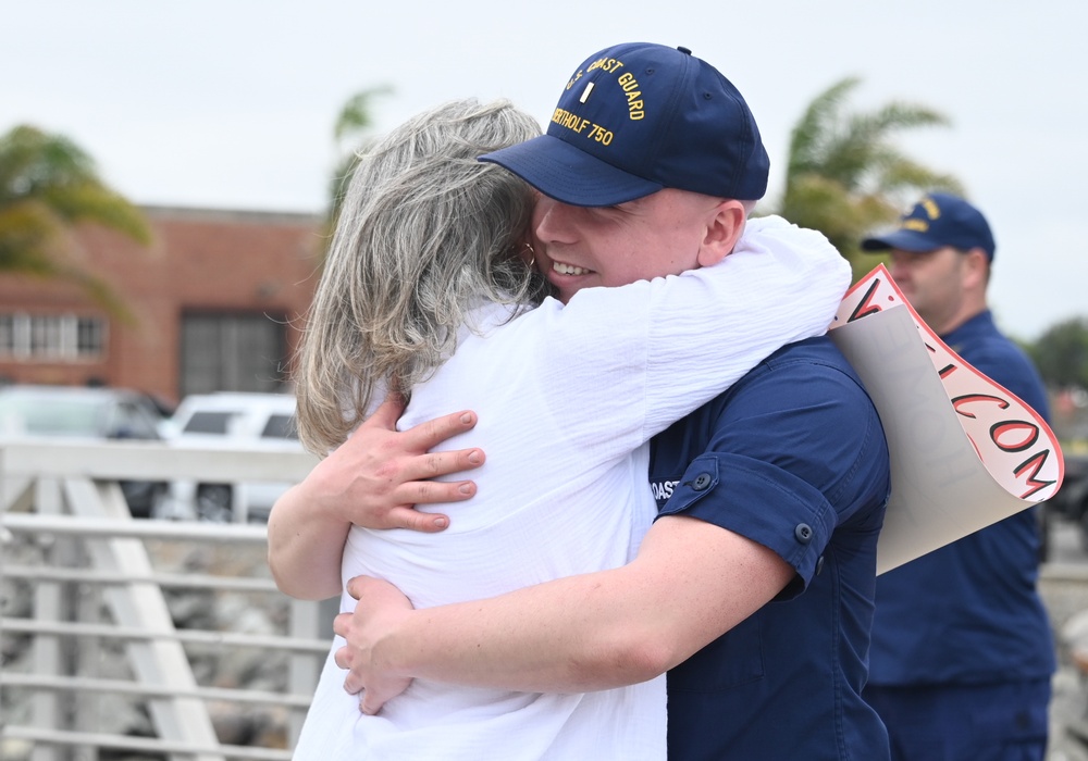 Coast Guard Cutter Bertholf returns home after 120-day Bering Sea patrol